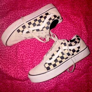 Checkered Vans